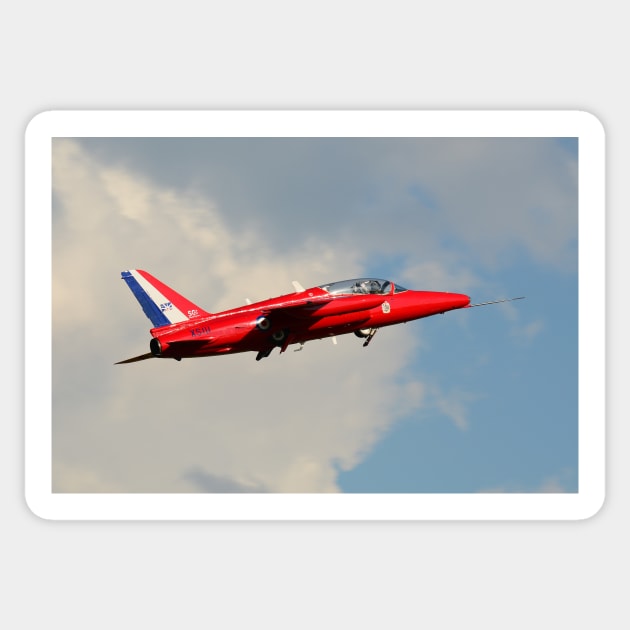 Red Arrows Gnat Sticker by CGJohnson